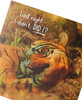 The Comedy Wildlife Embarrassed Tiger Blank Inside Birthday Card