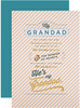 Classic Text Design Father's Day Card for Grandad
