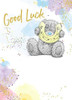 Me to You Good Luck Bear and Horse Shoe Card