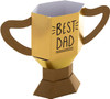 Best Dad' Trophy Design 3D Birthday Card for Dad