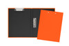 Pack of 10 Orange A4 Clipboard Document Clamp File Folders