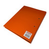Pack of 10 Orange A4 Clipboard Document Clamp File Folders