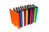 Pack of 10 Orange A4 Clipboard Document Clamp File Folders