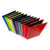 Pack of 10 Orange A4 Clipboard Document Clamp File Folders