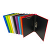 Pack of 10 Orange A4 Clipboard Document Clamp File Folders
