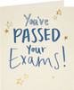 Well Done You've Passed your Exams Foil Finish Card