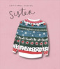 Jumper Design Special Sister Christmas Card