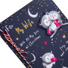 Cute Illustrated Owls Design Wife Christmas Card