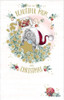 Bear with Star Beautiful Mum Christmas Card