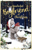 3D Holographic Boyfriend Christmas Card