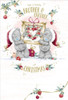 Bear with Gift Brother & Partner Me to You Bear Christmas Card
