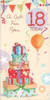 A Gift For You Money Wallet 18th Greeting Card