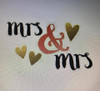 Mrs & Mrs Wedding Congratulation Hotchpotch Greeting Card