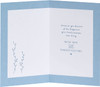 Blue Design Confirmation Card For Boy