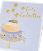 Lovely Design With Cake Sparklers Godmother Birthday Card