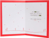 Christmas Wish for Grandma and Grandad Cute Embossed Illustration Card