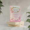 Grandma Pink Floral Design Warm Verse Birthday Card
