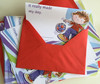 Pack of 20 Children's Cute Thank You Notes & Envelopes - Boy Football Design