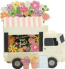 Pop-Up Flower Truck Design Mum Birthday Card