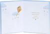 Laser Cut Design Welcome to The World Baby Boy Congratulations Card