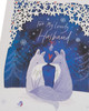 Lovely Design with Fox Couple in Snow Husband Christmas Card