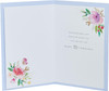 Floral Design 75th Birthday Card 