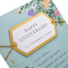 Classic Floral Design with Heartfelt Verse Special Couple Anniversary Card