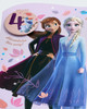 Disney Frozen Design With Elsa & Anna 4th Birthday Card with Badge