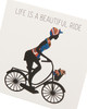 Kindred X Afrotouch Life Is A Beautiful Ride Greetings Blank Card