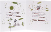 Cute Design with Owl Illustration and Sentimental Verse Grandson Birthday Card Cute Design with Owl Illustration and Sentimental Verse Grandson Birthday Card