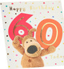 Boofle Cute Design 60th Birthday Card