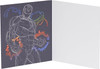 Marvel Shiny Design, With Iron-Man Blank Greetings Card