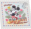 Disney Stamp Design, With Mickey Mouse 100 Birthday Card