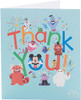 Disney 100 Light Blue Design Thank You Card