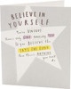 Star Design Thinking of You Blank Card
