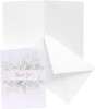 Botanical Design Multipack of 10 Thank You Cards with Envelopes