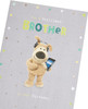 Boofle with iPad and Headphones Brother Birthday Card