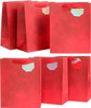 Red Design Multipack Of 6 Large Gift Bags With Tags For Any Occasion