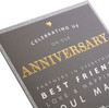 Contemporary Text Based Design Our Anniversary Card