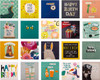 Multipack of 20 Birthday Cards in 20 Contemporary Designs