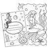 12 x My Magical Mermaid Colouring Books