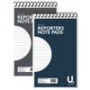 12 x Pack of 2 5"x8" 40 Sheets Reporters Note Pads