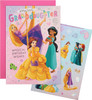 Disney Princesses Design Granddaughter Birthday Card with Sticker Sheet