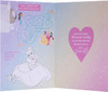 Disney Princess Design 4th Birthday Card with Badge and Activity Inside