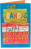 Cake Design Grandad Bright Design Birthday Card