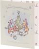 Adorable Design Disney Winnie The Pooh Granddaughter Christmas Card