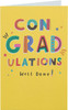 Yellow Design Graduation Card