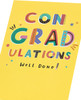 Yellow Design Graduation Card