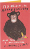 Chimp Joke Design Birthday Card