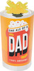 Fun 3D Beer Design Dad Birthday Card